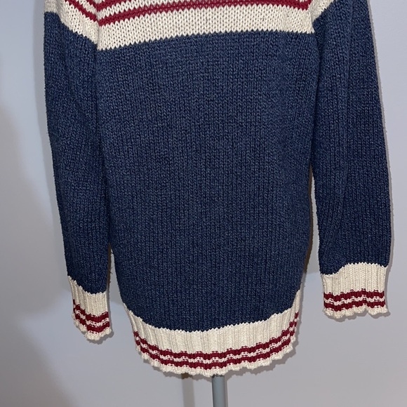 Cotton Country Oversized Button Up Knit Carlton Cardigan - Picture 9 of 14